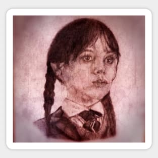 Wednesday Addams Sticker